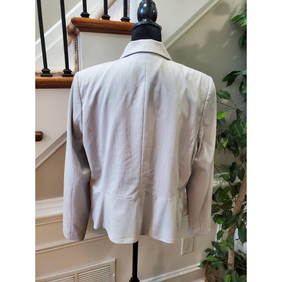 Apostrophe Women's White Polyester Long Sleeve Buttons Front Jacket Size 18 - Picture 5 of 10